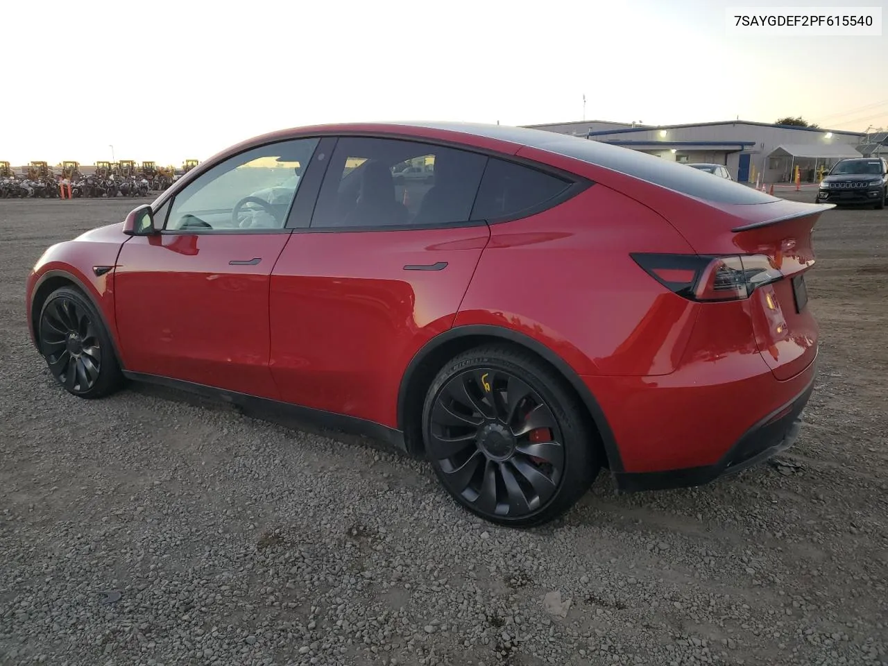 2023 Tesla Model Y VIN: 7SAYGDEF2PF615540 Lot: 79711544