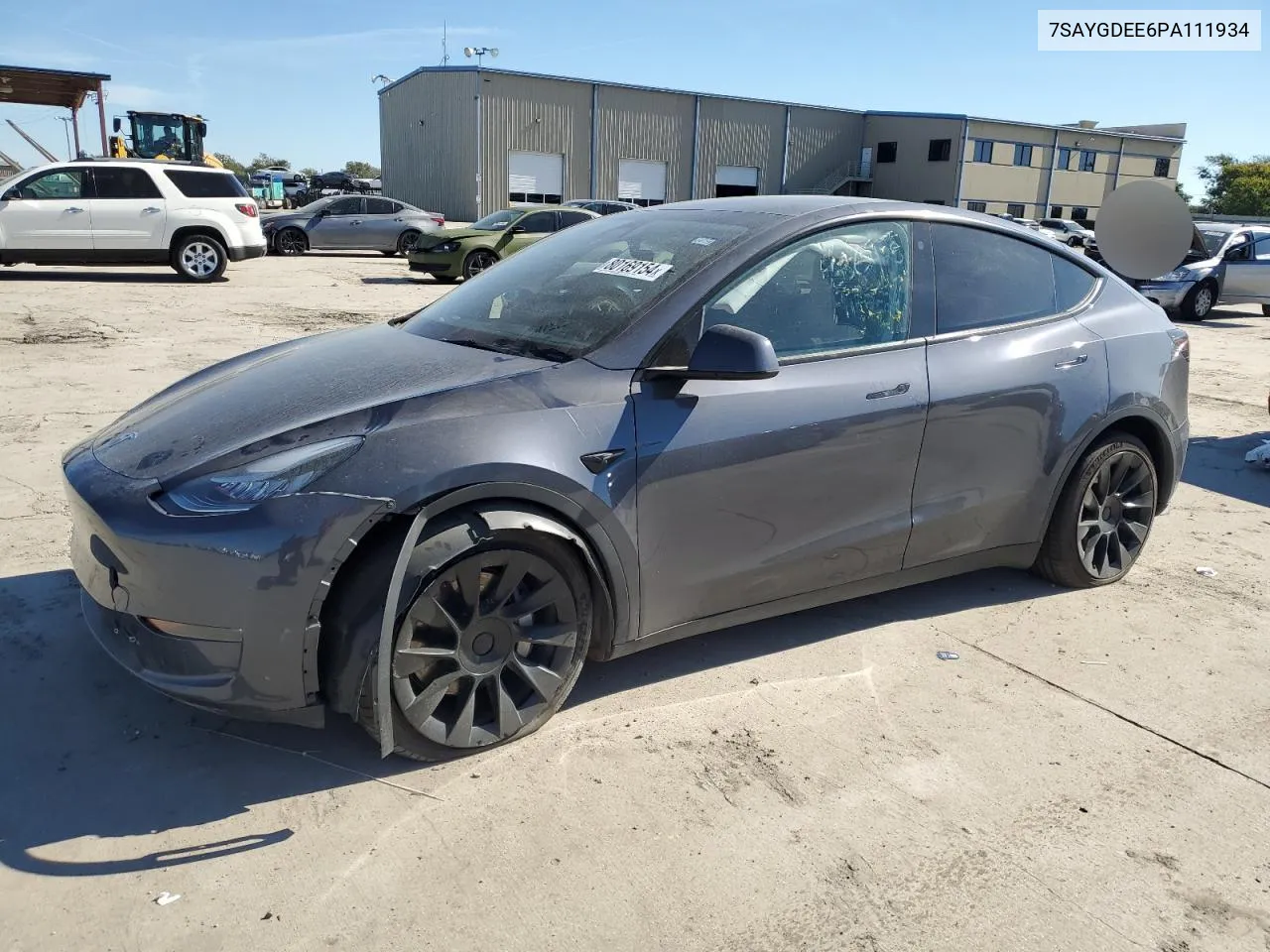 2023 Tesla Model Y VIN: 7SAYGDEE6PA111934 Lot: 80169154