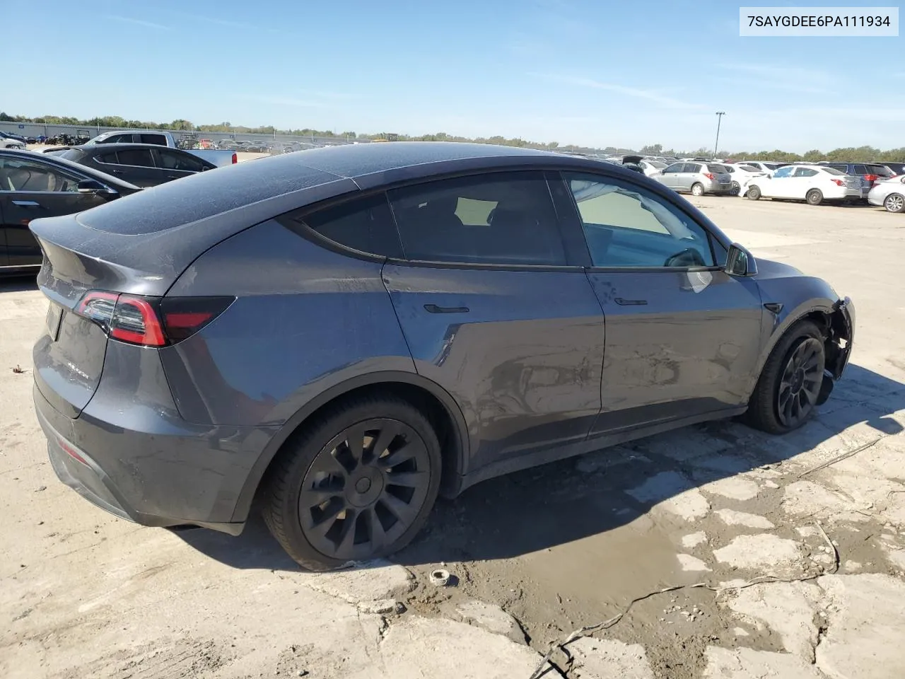 2023 Tesla Model Y VIN: 7SAYGDEE6PA111934 Lot: 80169154