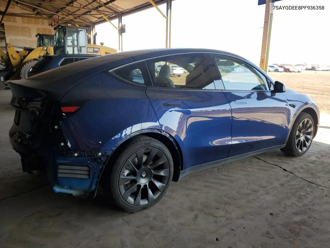 2023 Tesla Model Y VIN: 7SAYGDEE8PF936358 Lot: 80171874