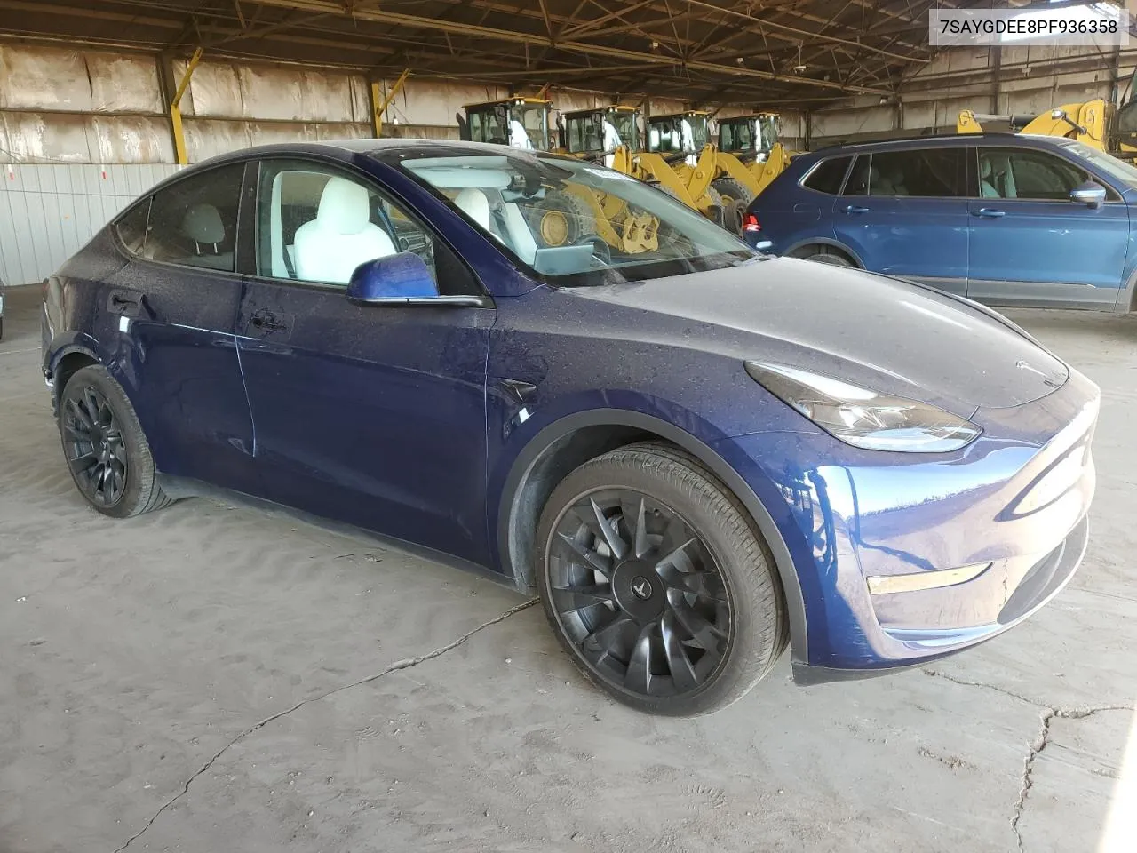 2023 Tesla Model Y VIN: 7SAYGDEE8PF936358 Lot: 80171874