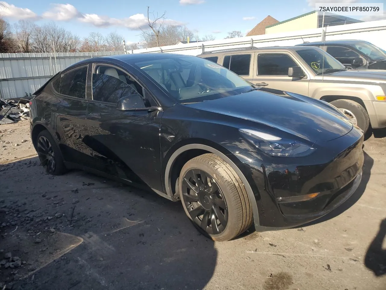 2023 Tesla Model Y VIN: 7SAYGDEE1PF850759 Lot: 80186984