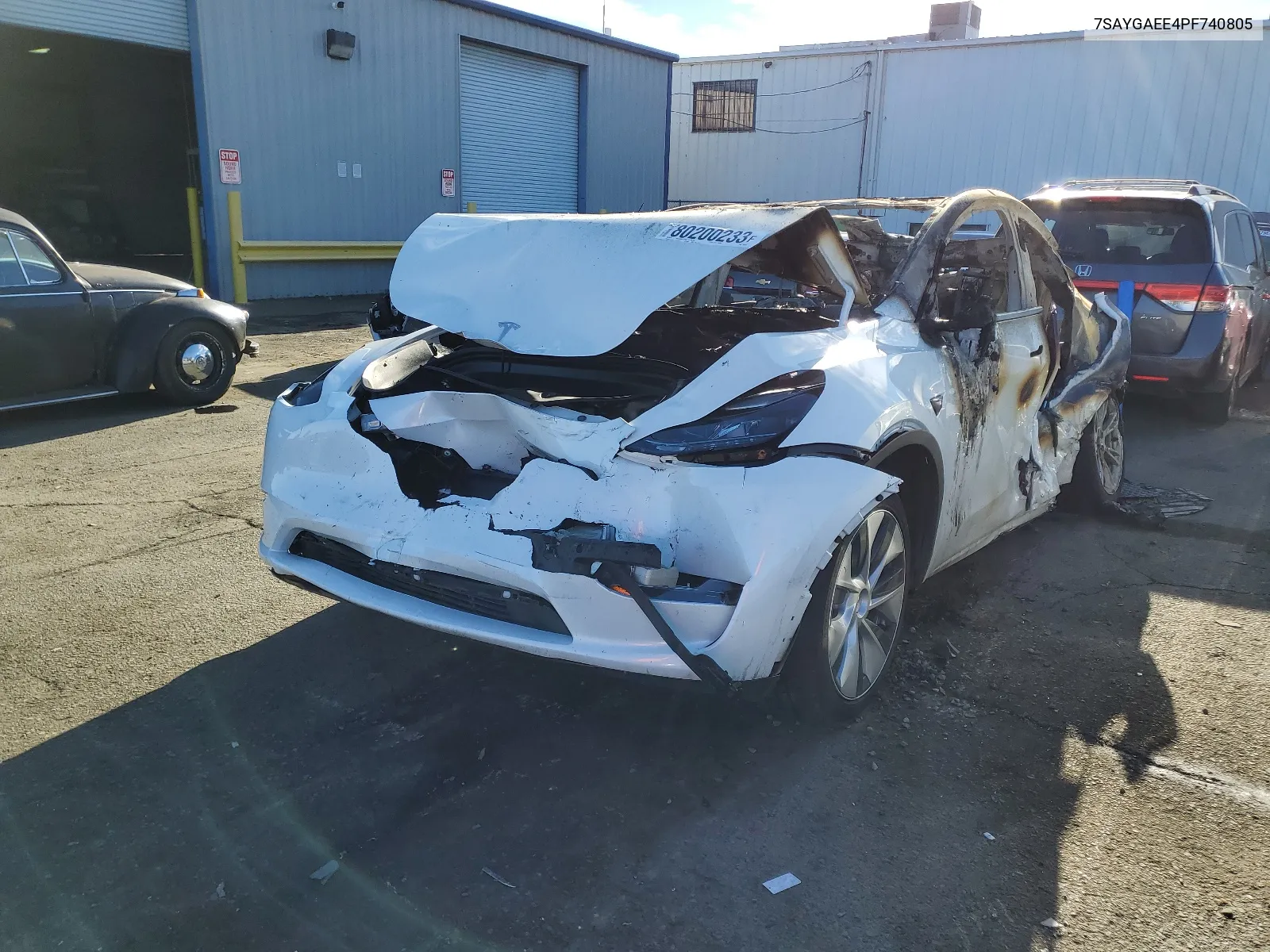 7SAYGAEE4PF740805 2023 Tesla Model Y