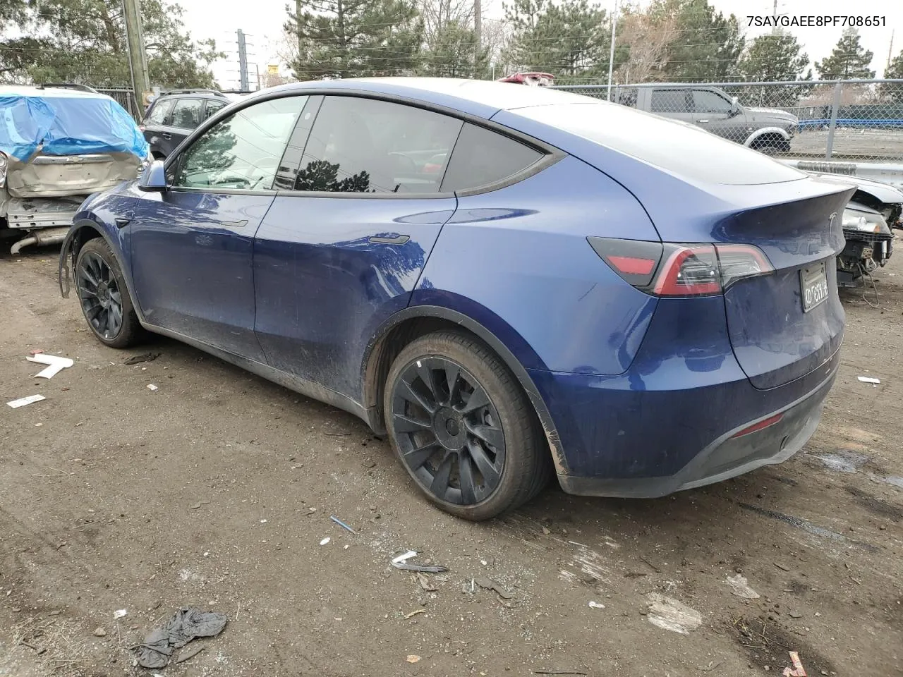 7SAYGAEE8PF708651 2023 Tesla Model Y