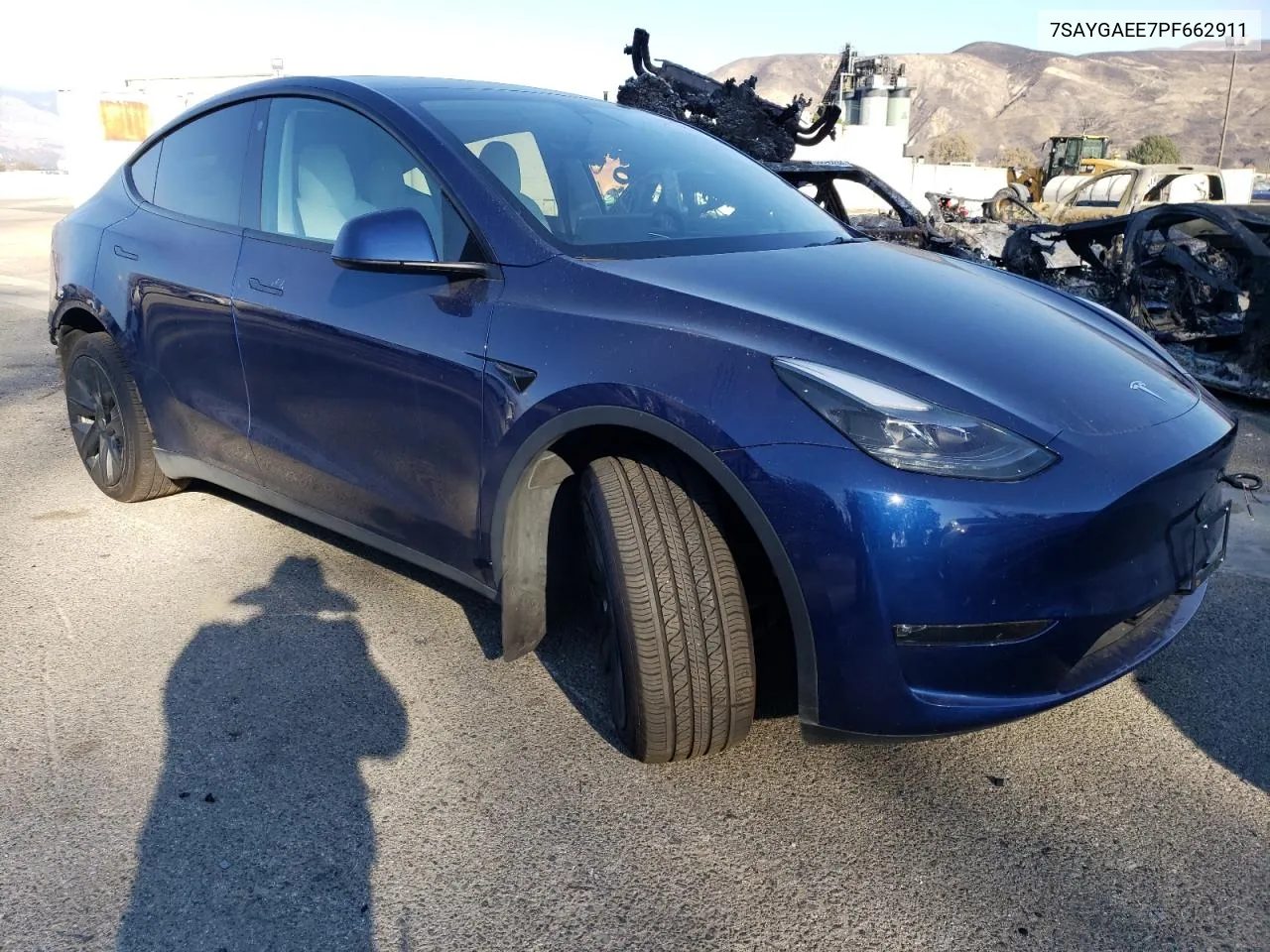 2023 Tesla Model Y VIN: 7SAYGAEE7PF662911 Lot: 80451434