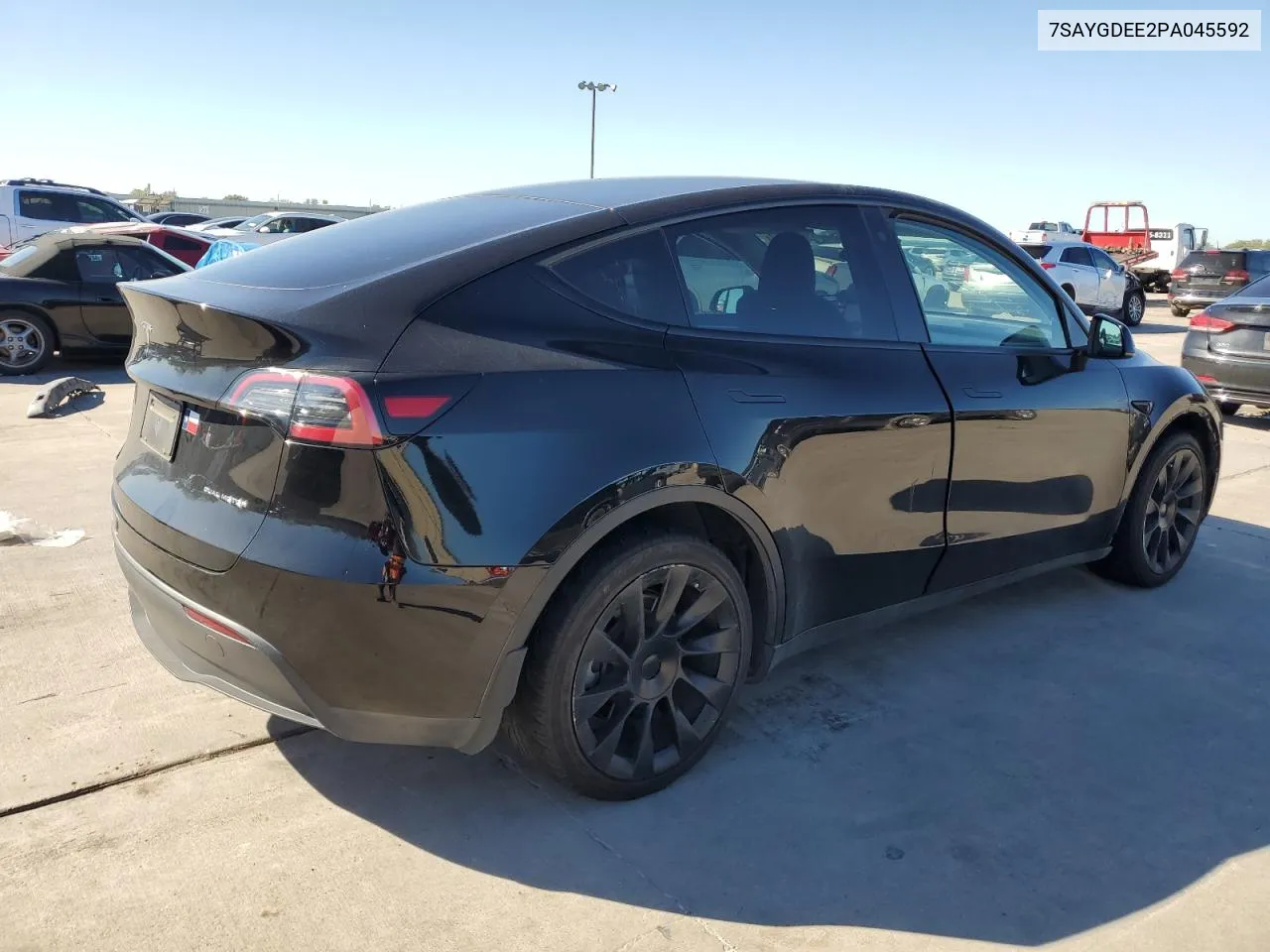 2023 Tesla Model Y VIN: 7SAYGDEE2PA045592 Lot: 80536054