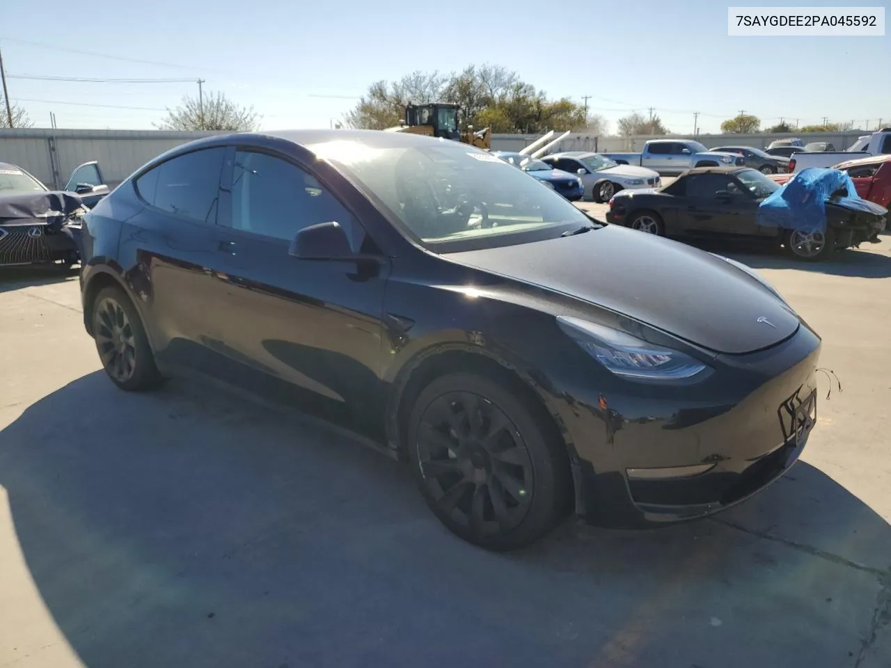 2023 Tesla Model Y VIN: 7SAYGDEE2PA045592 Lot: 80536054