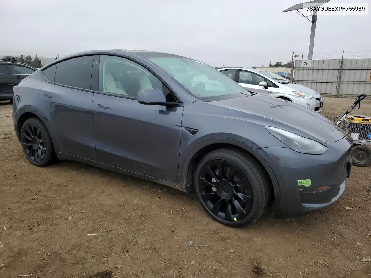 2023 Tesla Model Y VIN: 7SAYGDEEXPF755939 Lot: 80879074