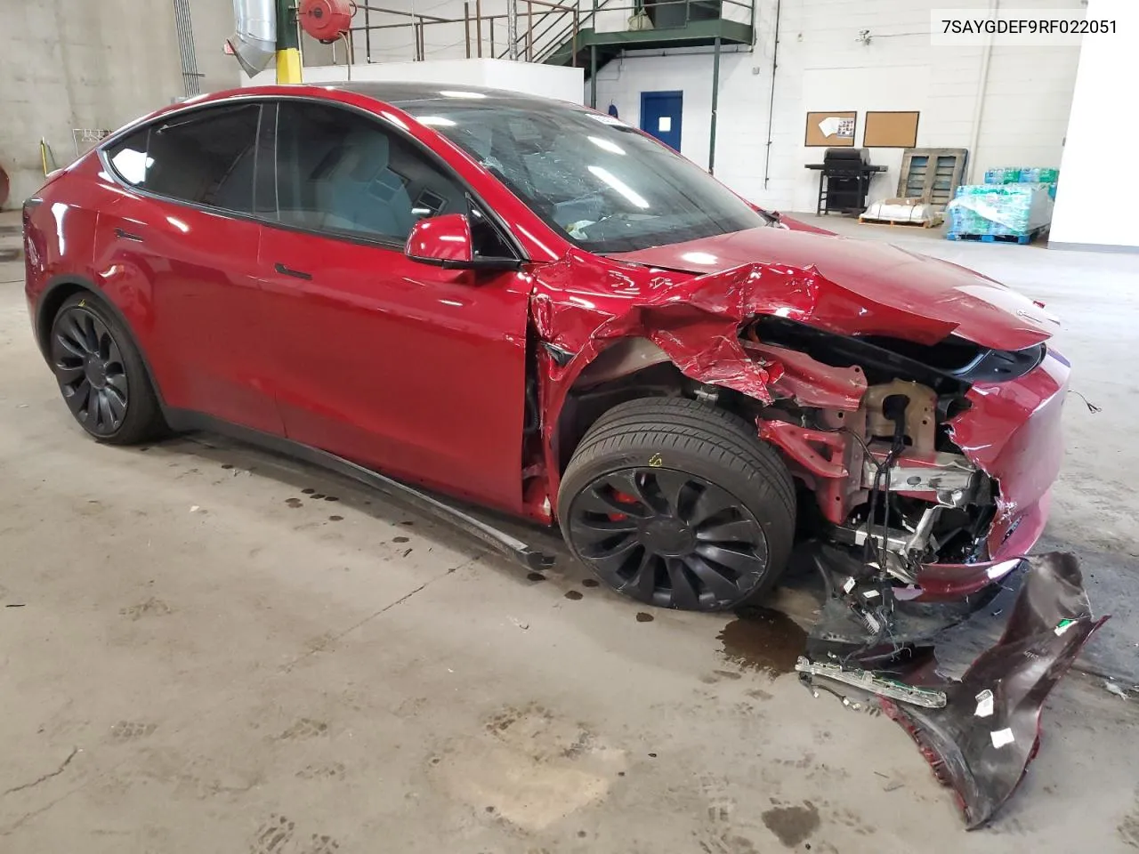 7SAYGDEF9RF022051 2024 Tesla Model Y