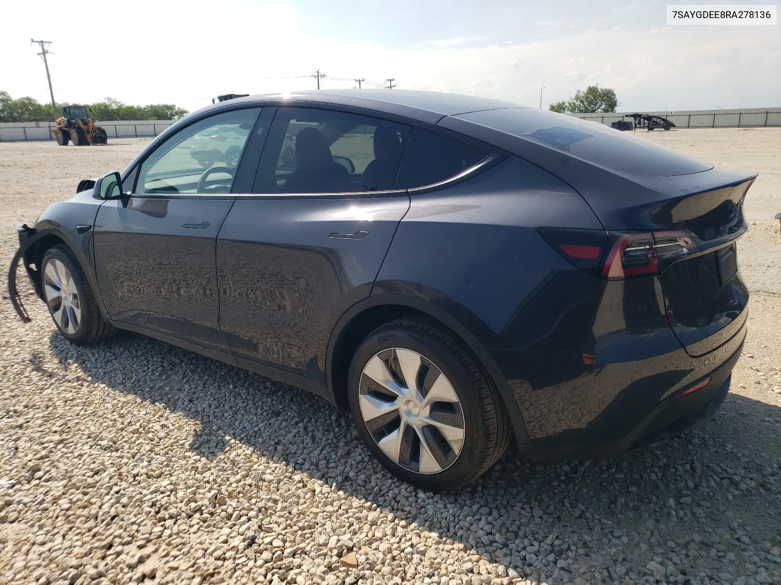 2024 Tesla Model Y VIN: 7SAYGDEE8RA278136 Lot: 58522854