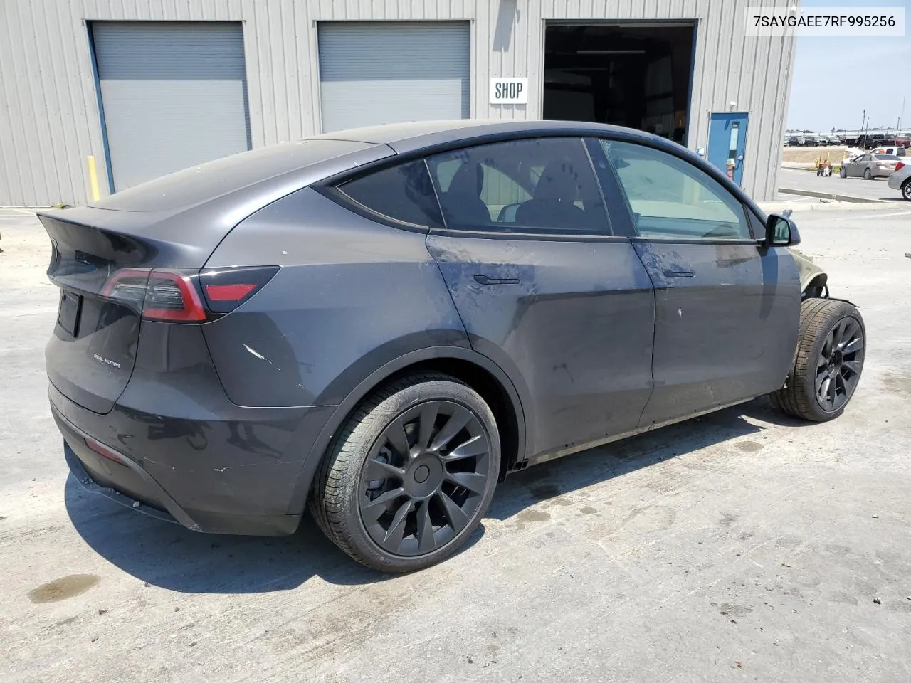 2024 Tesla Model Y VIN: 7SAYGAEE7RF995256 Lot: 59364954