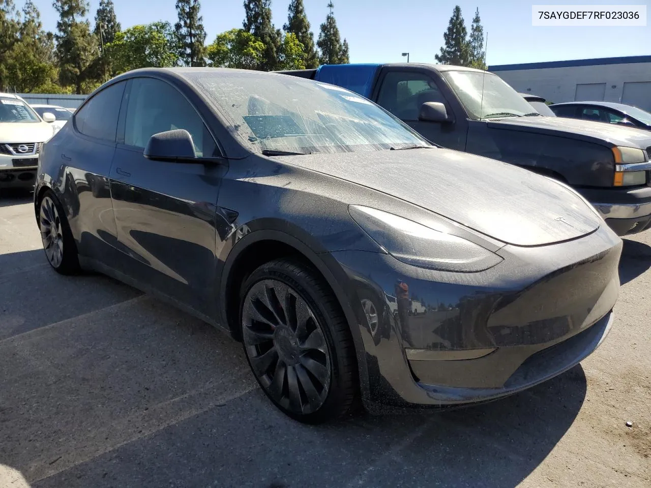 2024 Tesla Model Y VIN: 7SAYGDEF7RF023036 Lot: 61473994