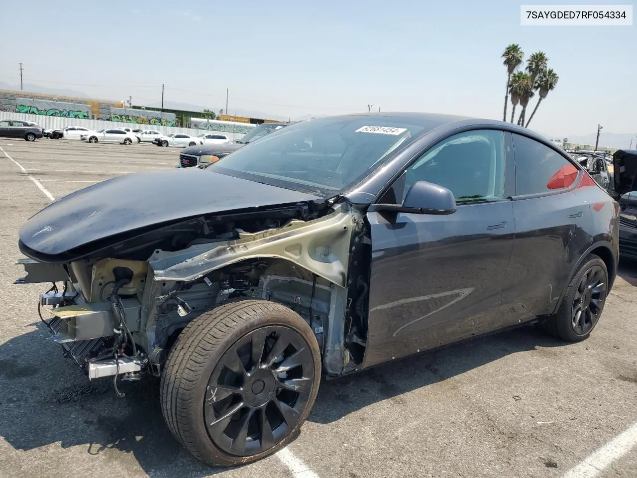 7SAYGDED7RF054334 2024 Tesla Model Y