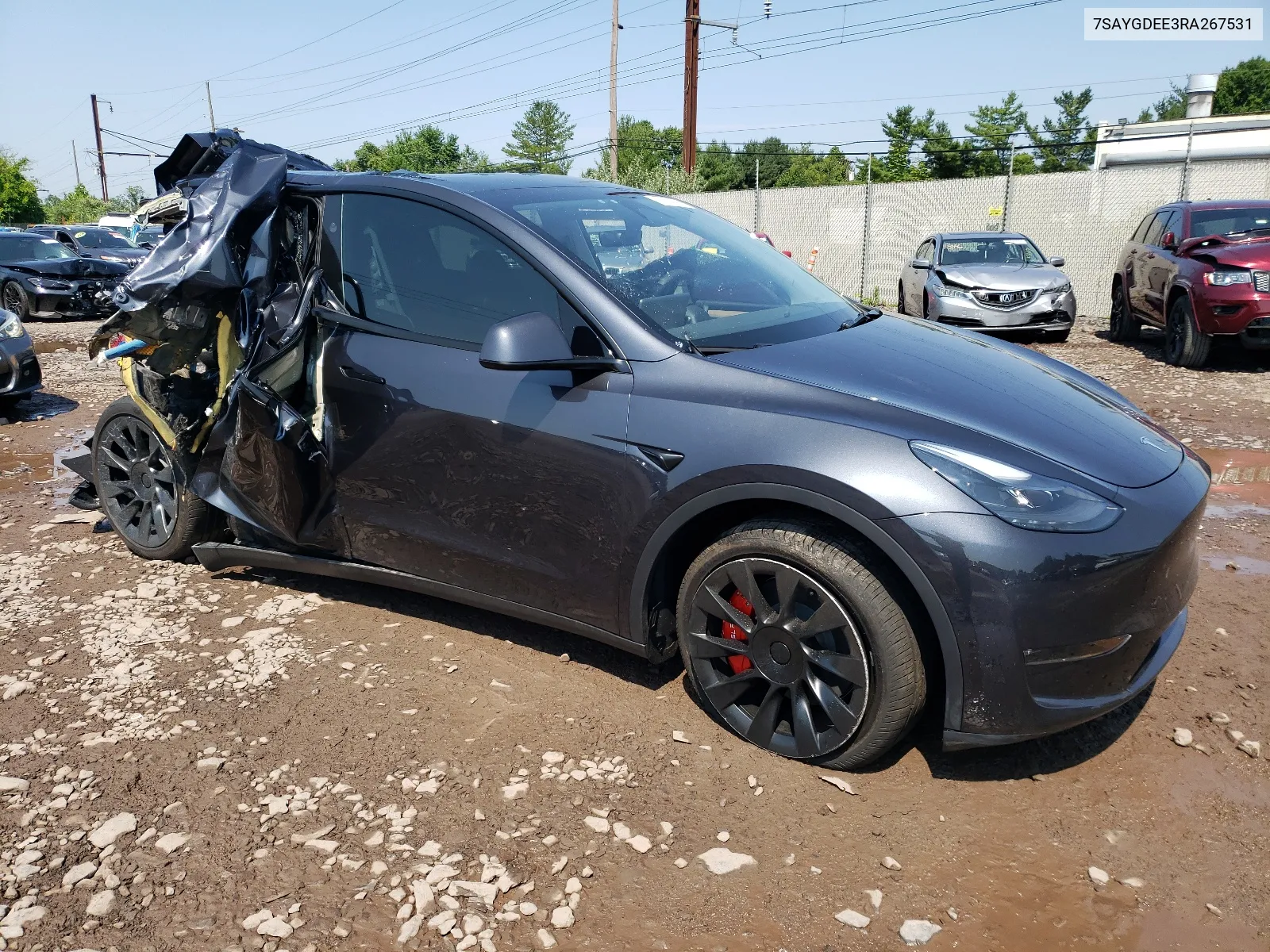 7SAYGDEE3RA267531 2024 Tesla Model Y