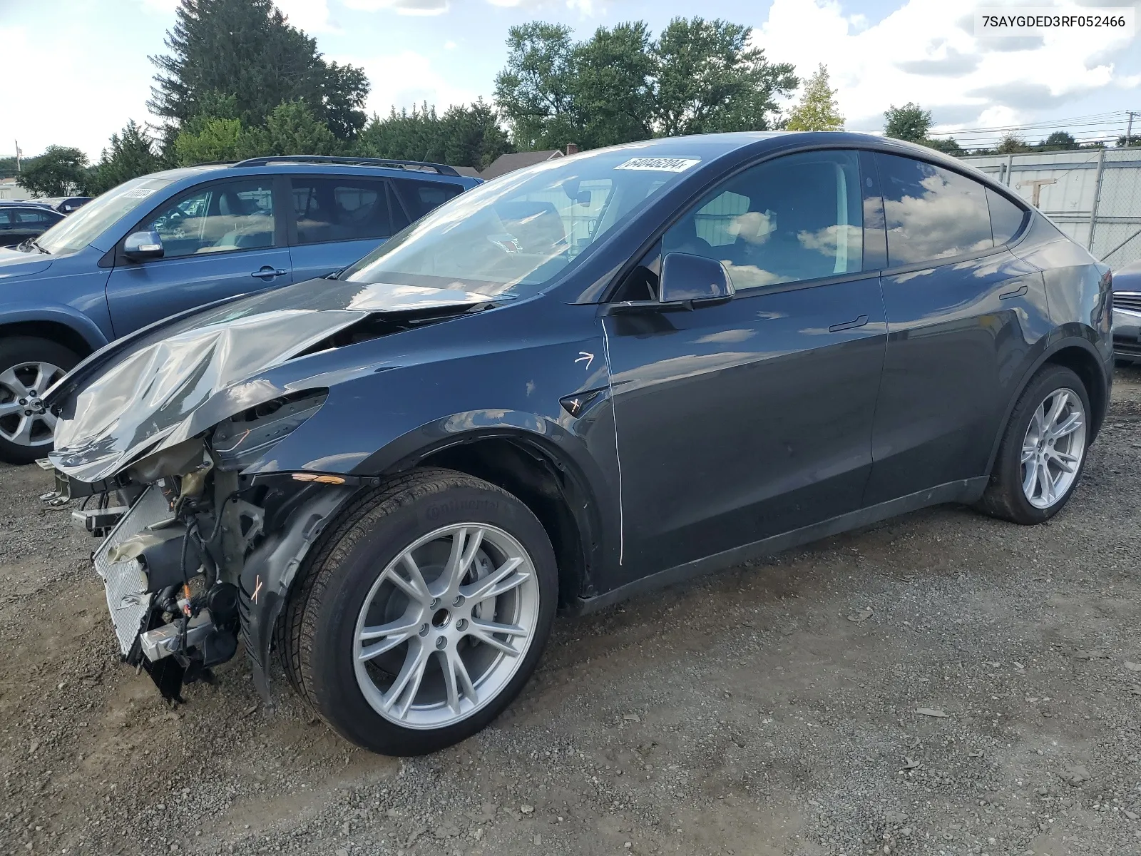 2024 Tesla Model Y VIN: 7SAYGDED3RF052466 Lot: 64046204