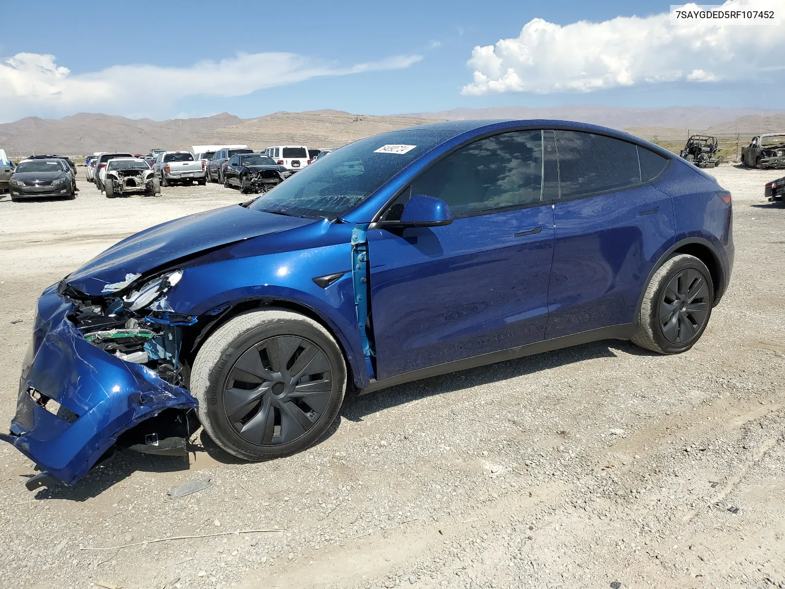 7SAYGDED5RF107452 2024 Tesla Model Y