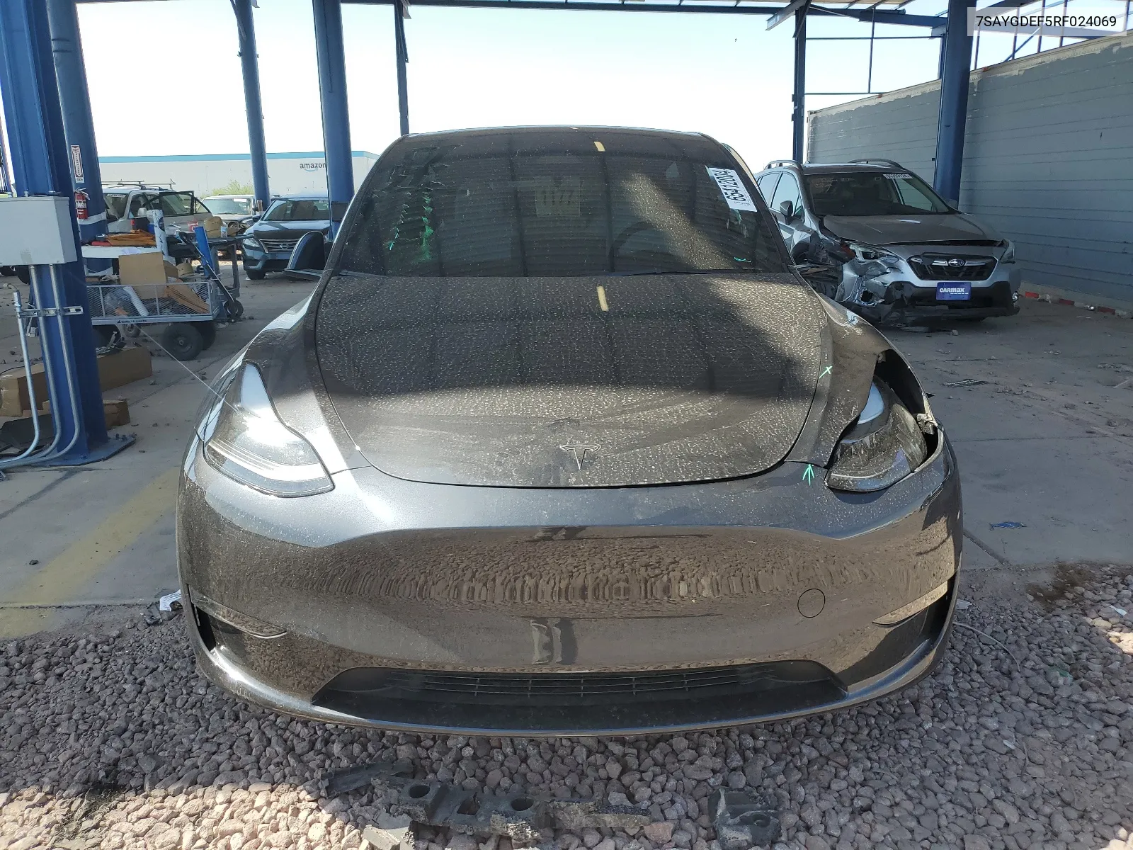 2024 Tesla Model Y VIN: 7SAYGDEF5RF024069 Lot: 65412004