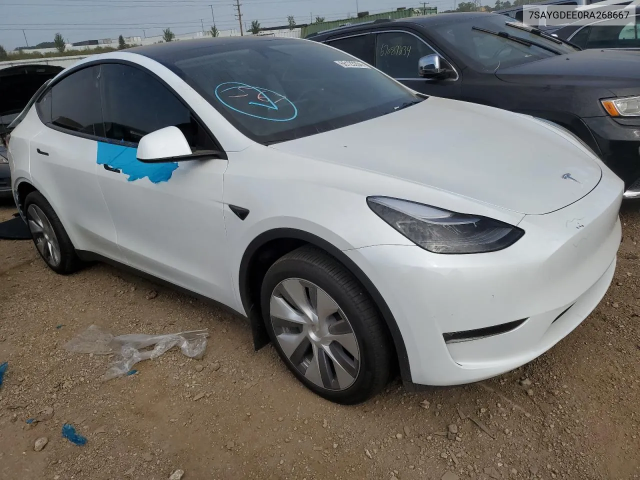 7SAYGDEE0RA268667 2024 Tesla Model Y