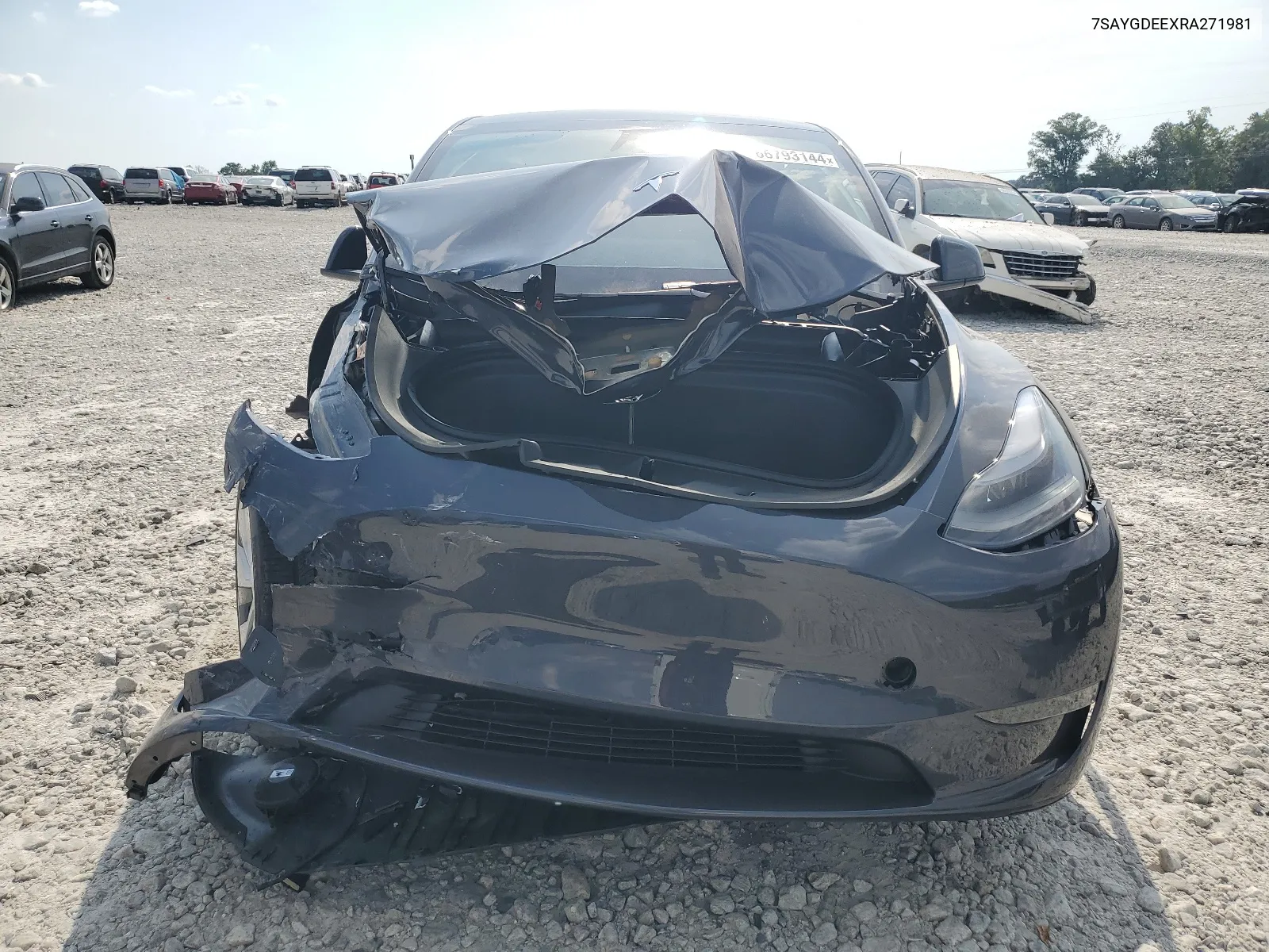 7SAYGDEEXRA271981 2024 Tesla Model Y