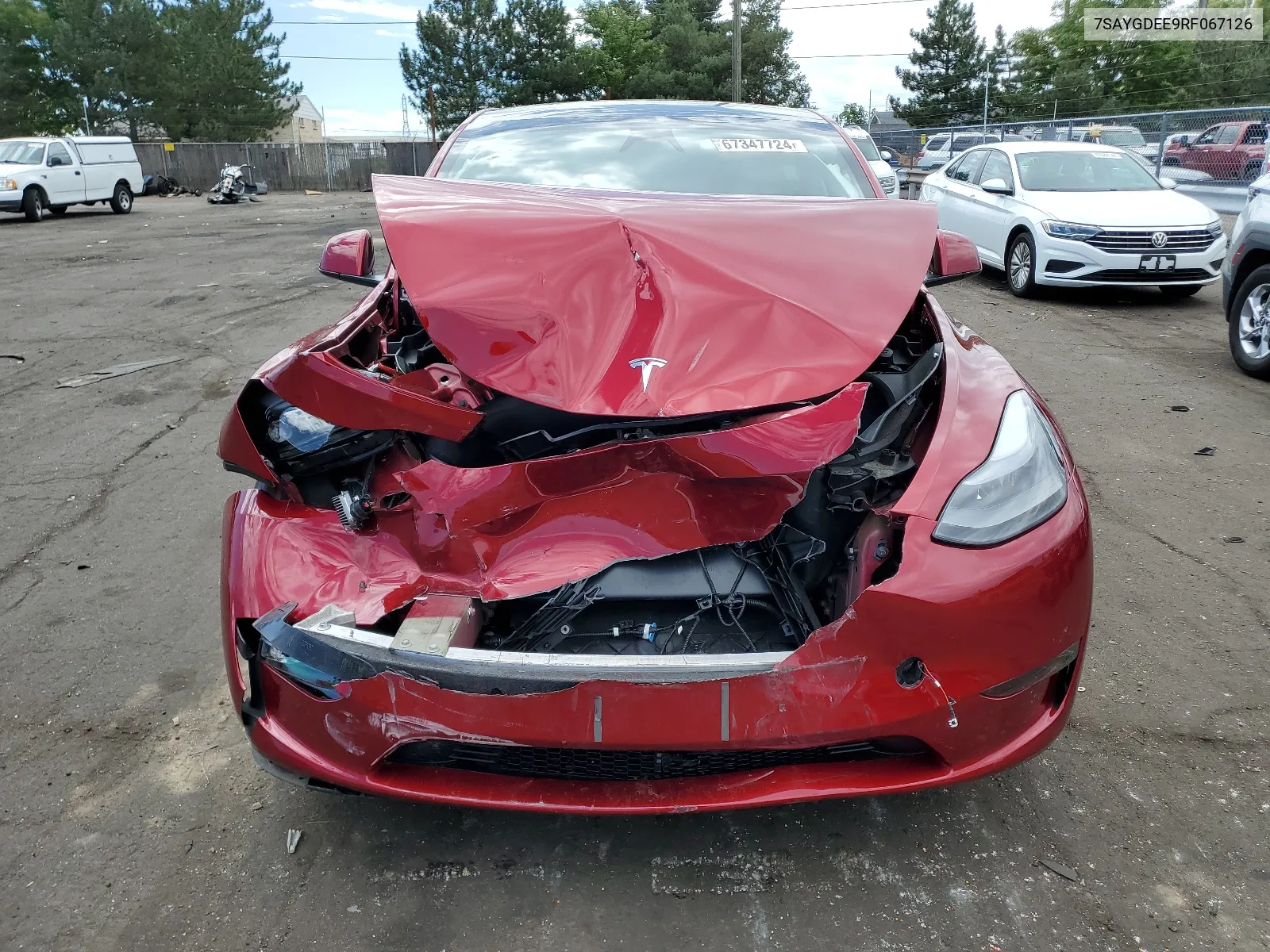 7SAYGDEE9RF067126 2024 Tesla Model Y