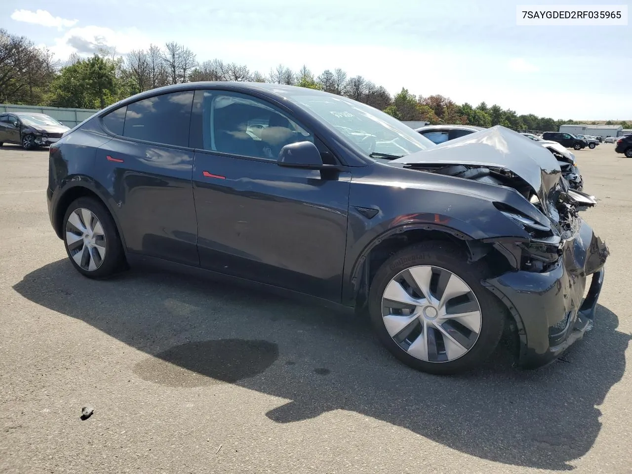 2024 Tesla Model Y VIN: 7SAYGDED2RF035965 Lot: 67672684