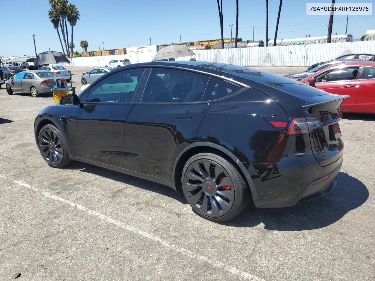 2024 Tesla Model Y VIN: 7SAYGDEFXRF128976 Lot: 68175874