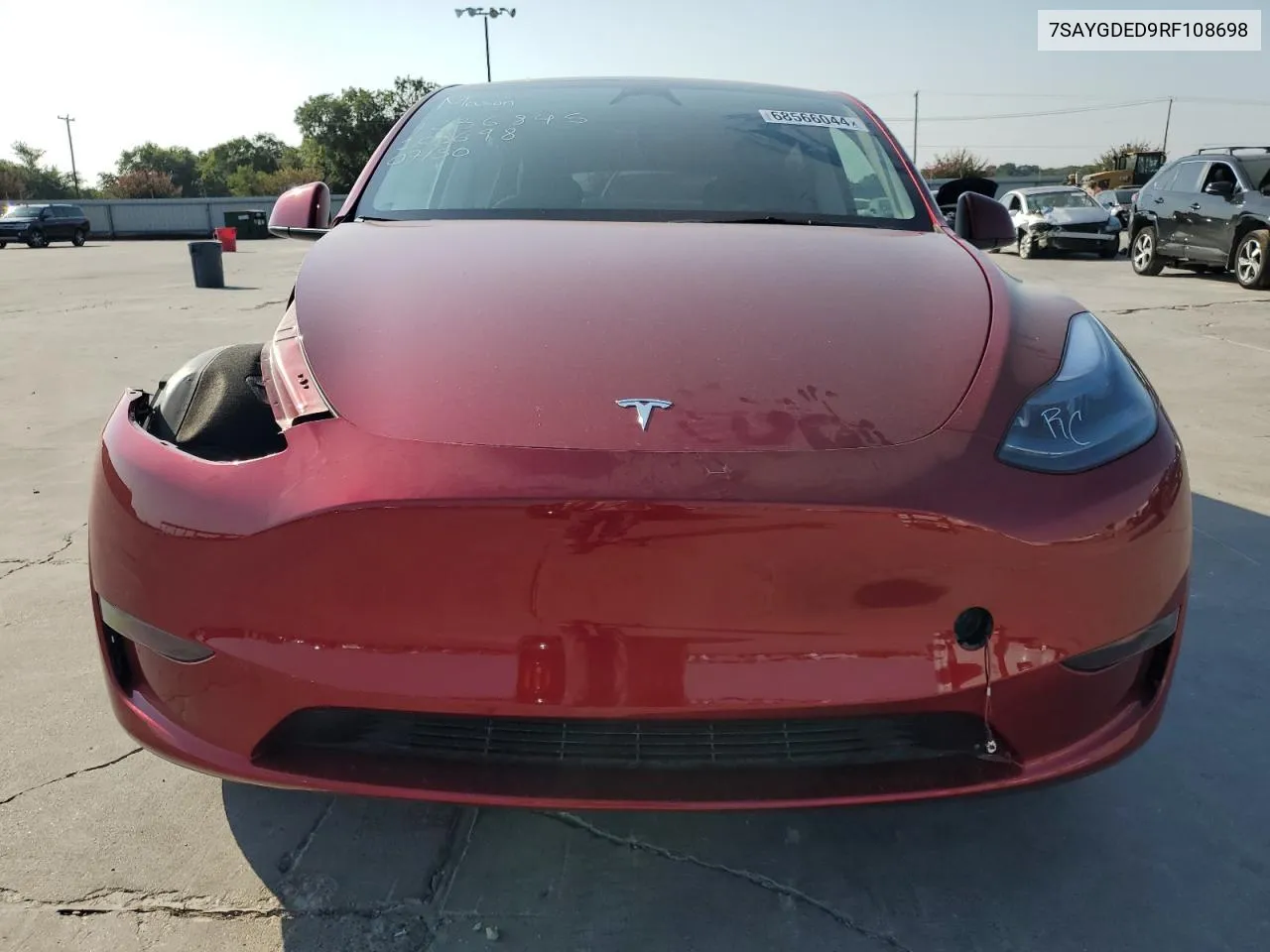 7SAYGDED9RF108698 2024 Tesla Model Y