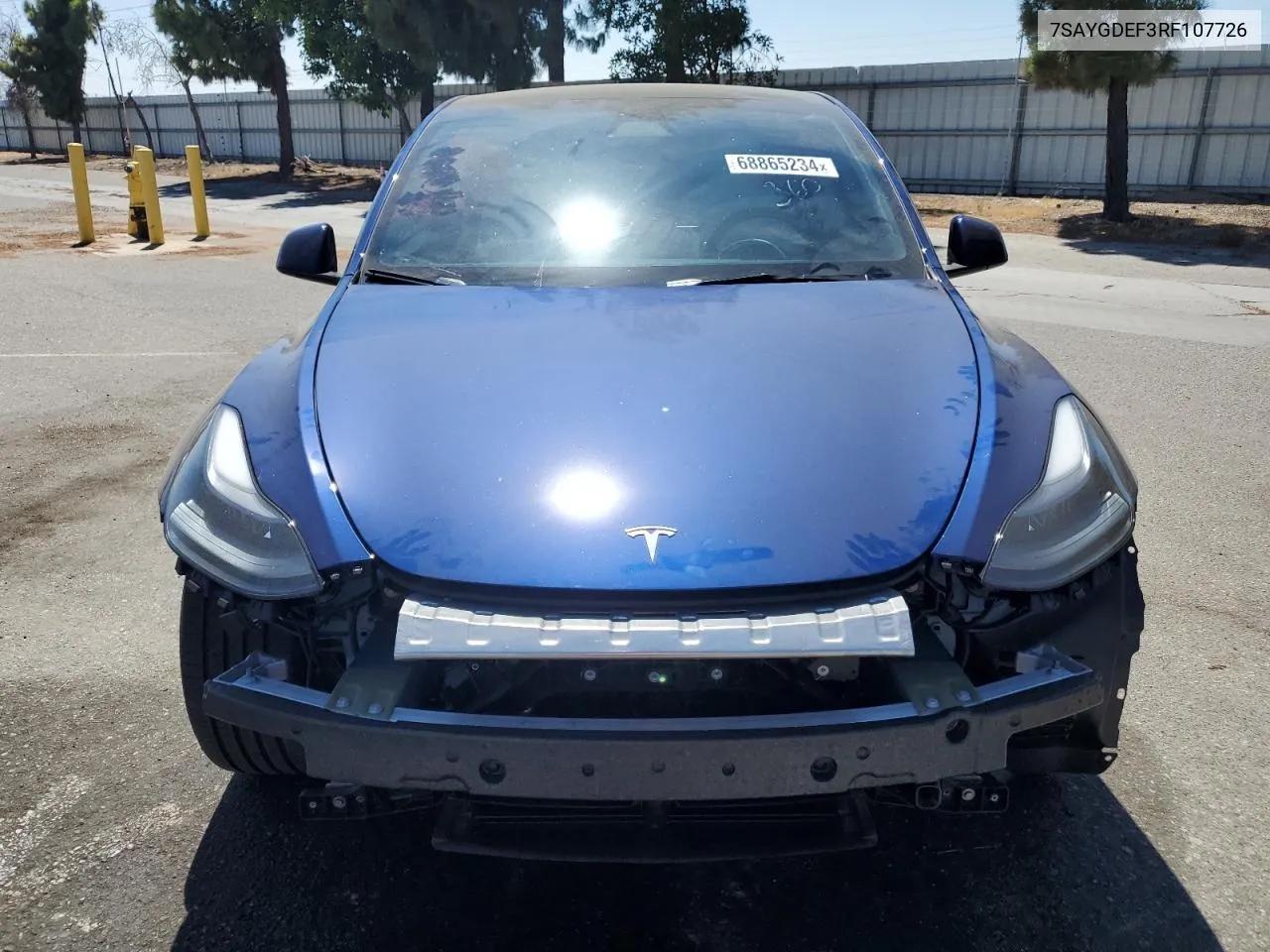 7SAYGDEF3RF107726 2024 Tesla Model Y