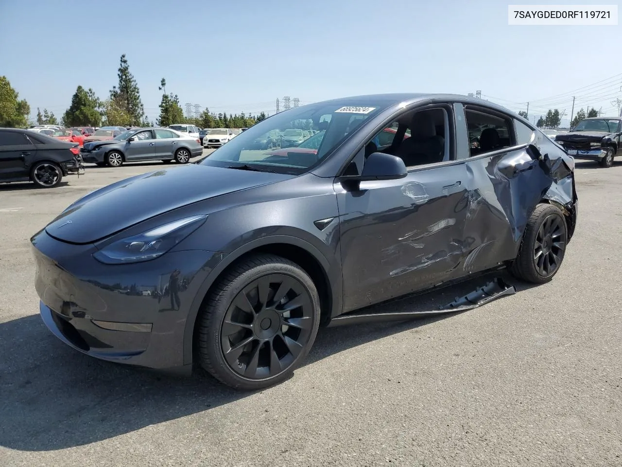 7SAYGDED0RF119721 2024 Tesla Model Y