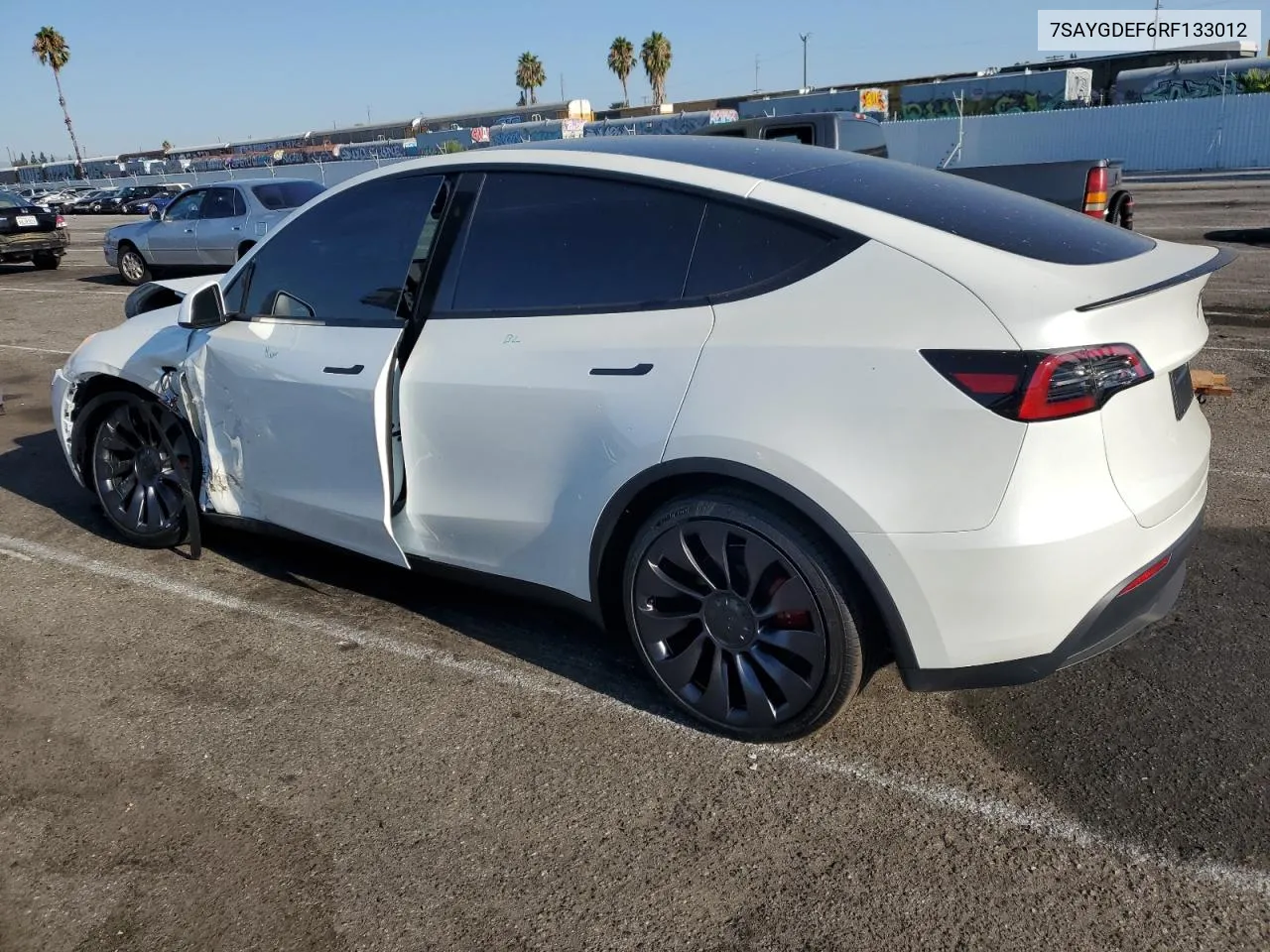 2024 Tesla Model Y VIN: 7SAYGDEF6RF133012 Lot: 69165654