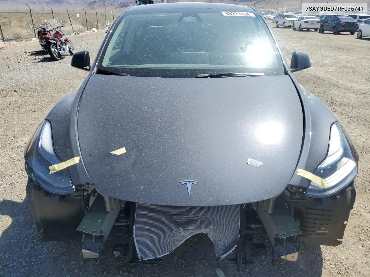 7SAYGDED7RF036741 2024 Tesla Model Y