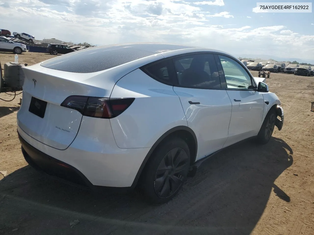 2024 Tesla Model Y VIN: 7SAYGDEE4RF162922 Lot: 69626594