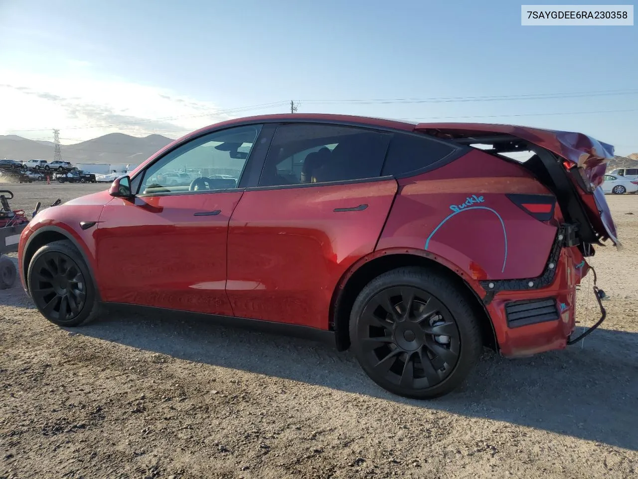 7SAYGDEE6RA230358 2024 Tesla Model Y