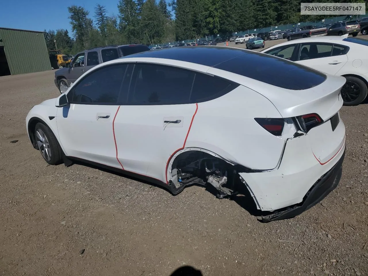 7SAYGDEE5RF047147 2024 Tesla Model Y