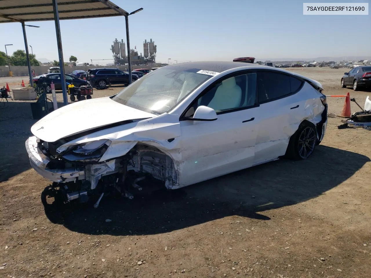 7SAYGDEE2RF121690 2024 Tesla Model Y