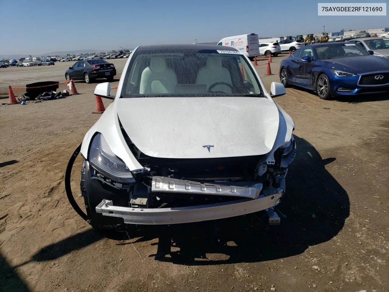 7SAYGDEE2RF121690 2024 Tesla Model Y