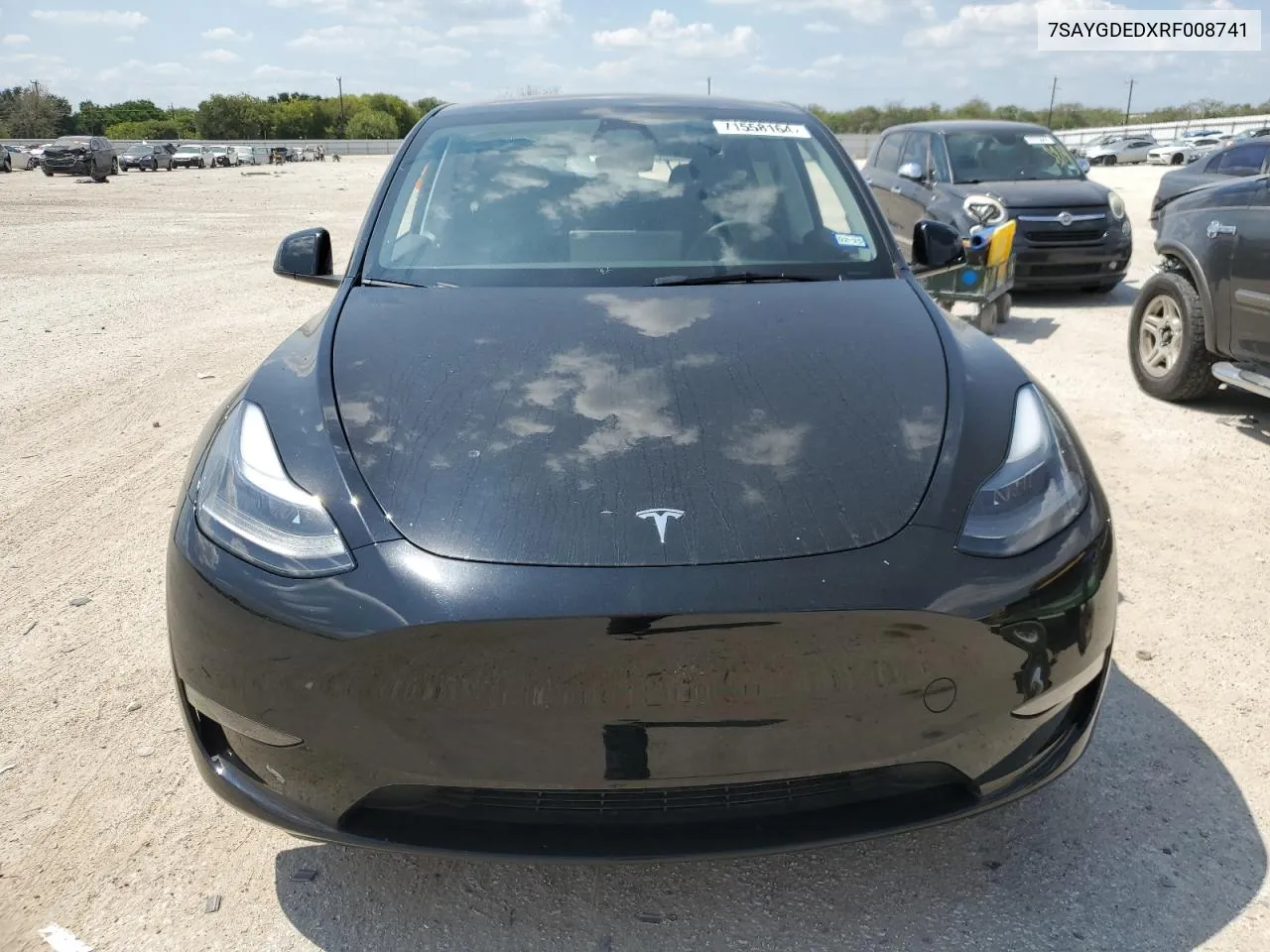 2024 Tesla Model Y VIN: 7SAYGDEDXRF008741 Lot: 71558164