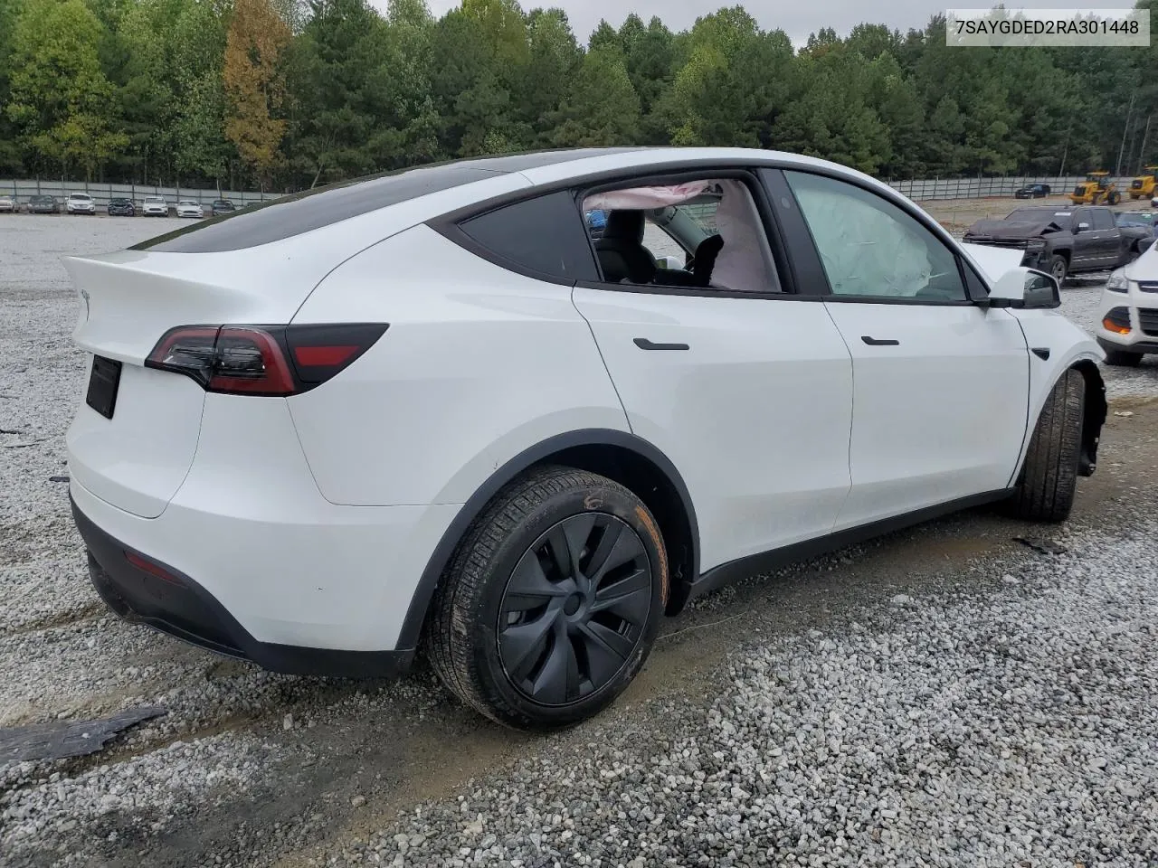 7SAYGDED2RA301448 2024 Tesla Model Y