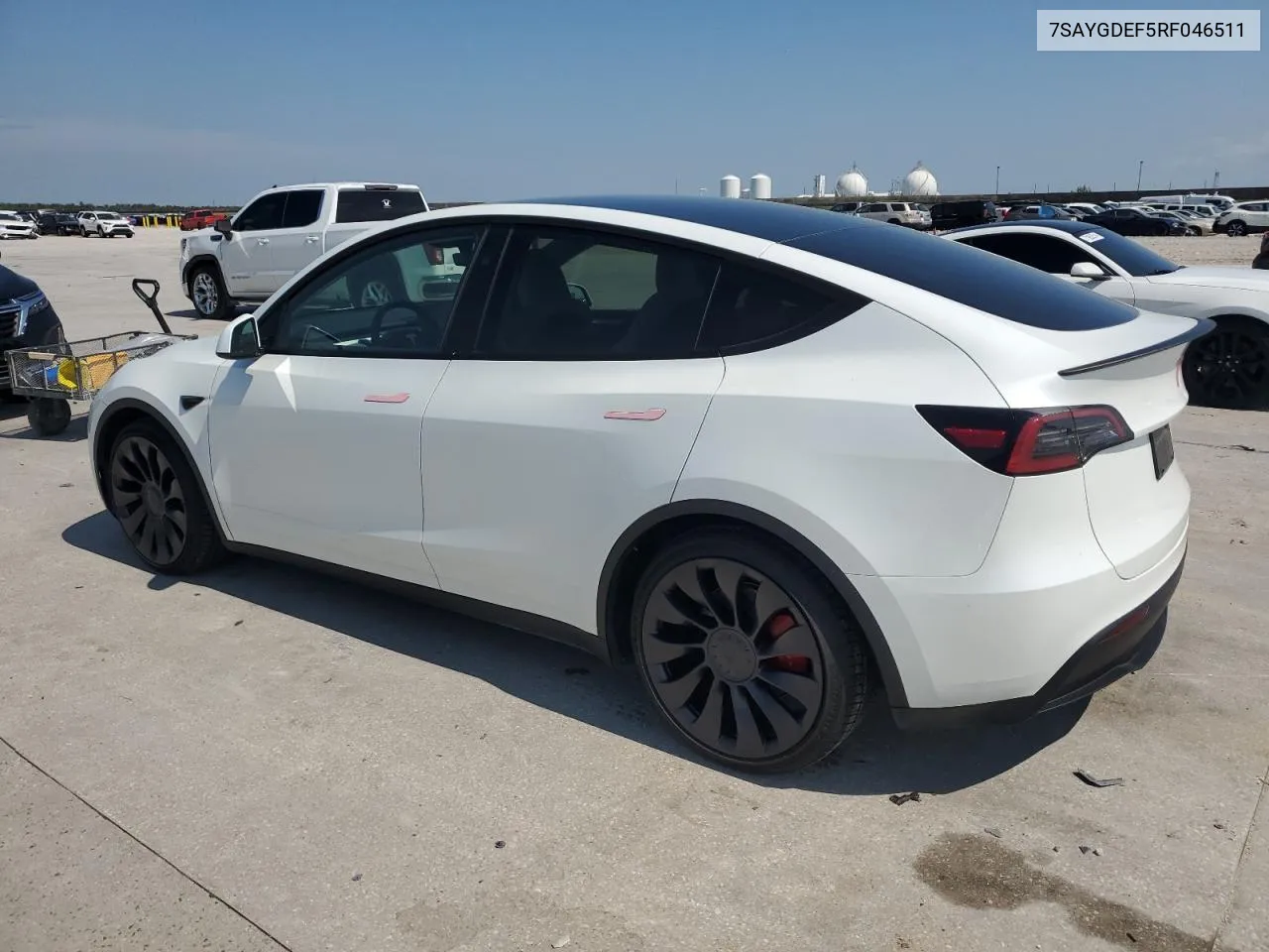 2024 Tesla Model Y VIN: 7SAYGDEF5RF046511 Lot: 71755904