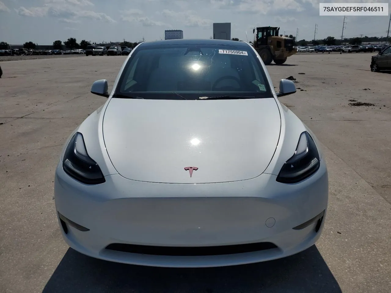 2024 Tesla Model Y VIN: 7SAYGDEF5RF046511 Lot: 71755904