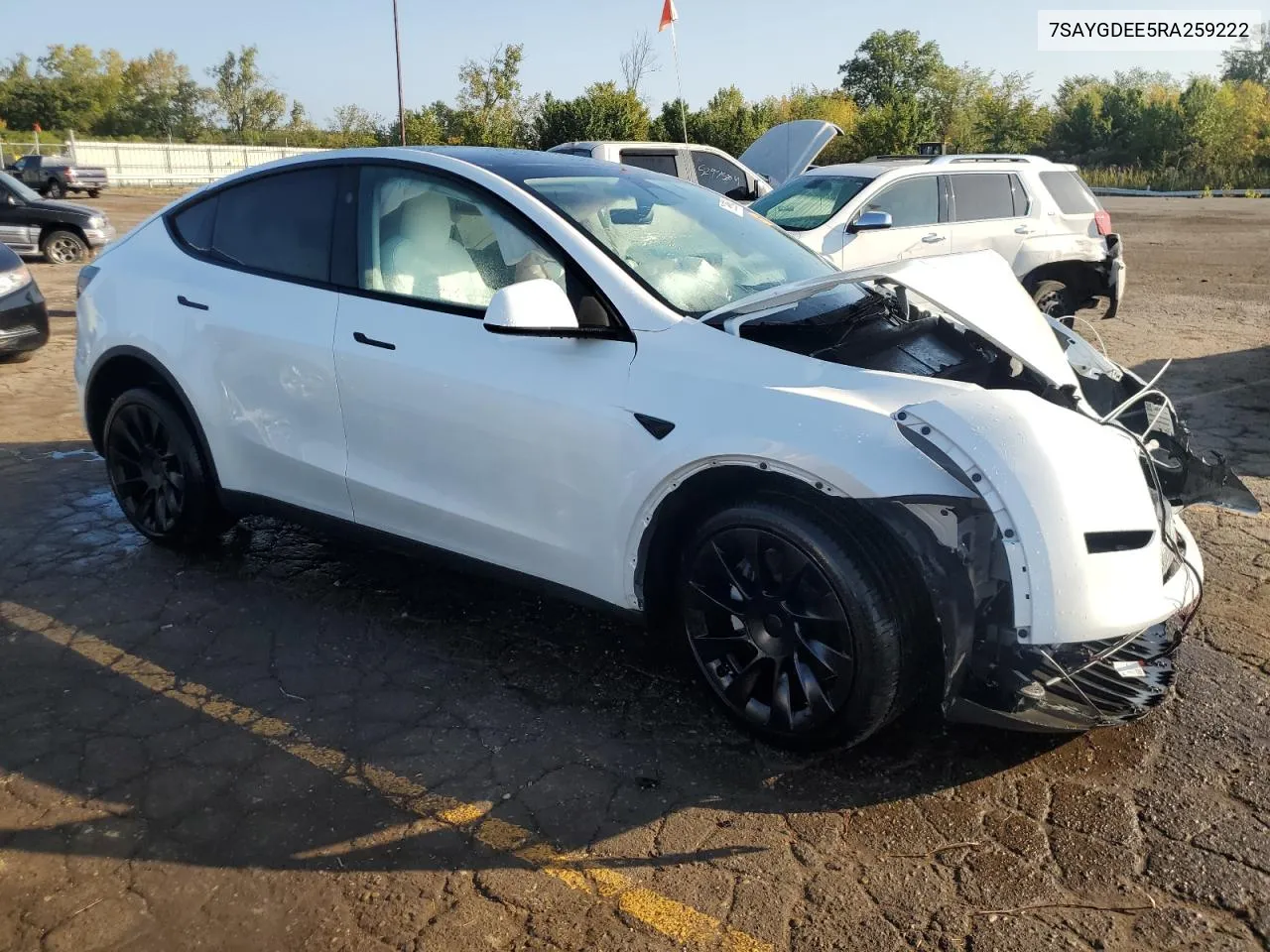 7SAYGDEE5RA259222 2024 Tesla Model Y