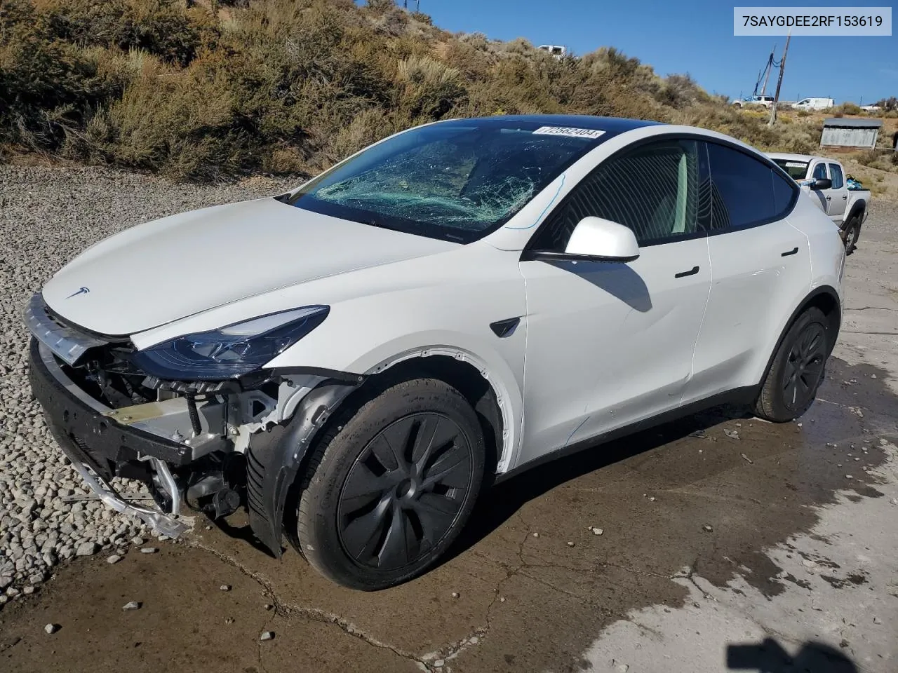 7SAYGDEE2RF153619 2024 Tesla Model Y