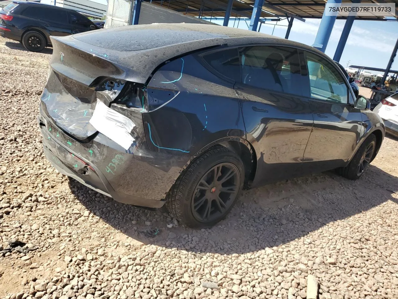 7SAYGDED7RF119733 2024 Tesla Model Y