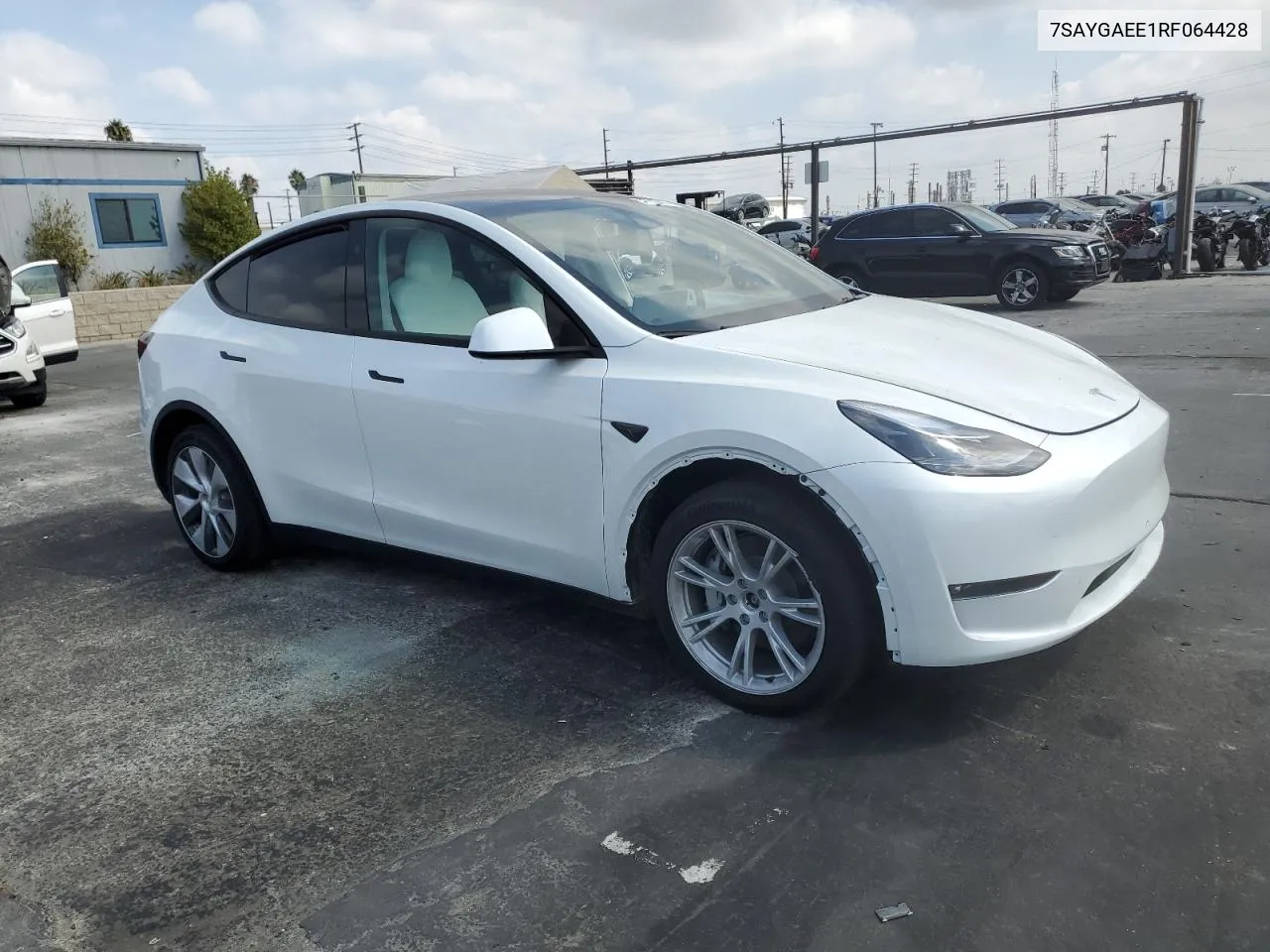 2024 Tesla Model Y VIN: 7SAYGAEE1RF064428 Lot: 72613874