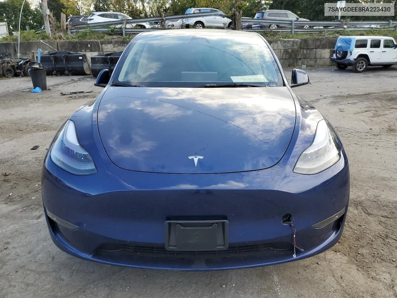 2024 Tesla Model Y VIN: 7SAYGDEE8RA223430 Lot: 72717724