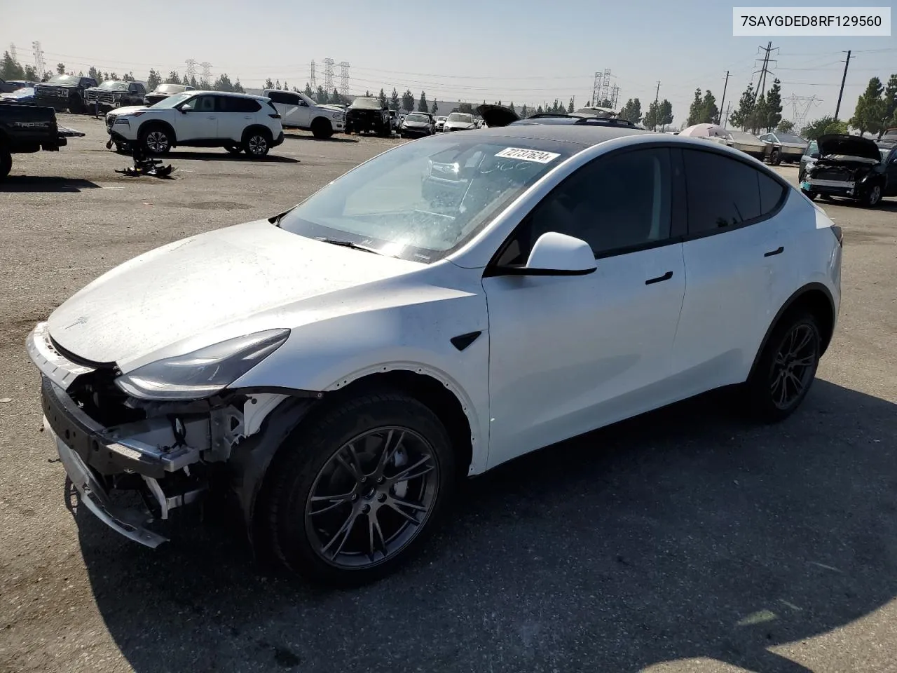 7SAYGDED8RF129560 2024 Tesla Model Y