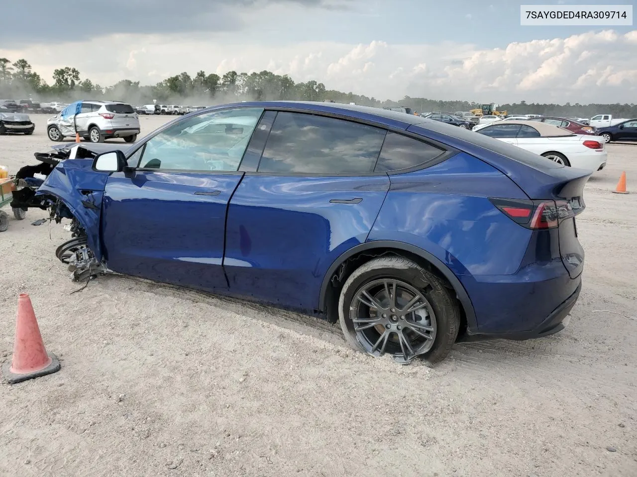 7SAYGDED4RA309714 2024 Tesla Model Y