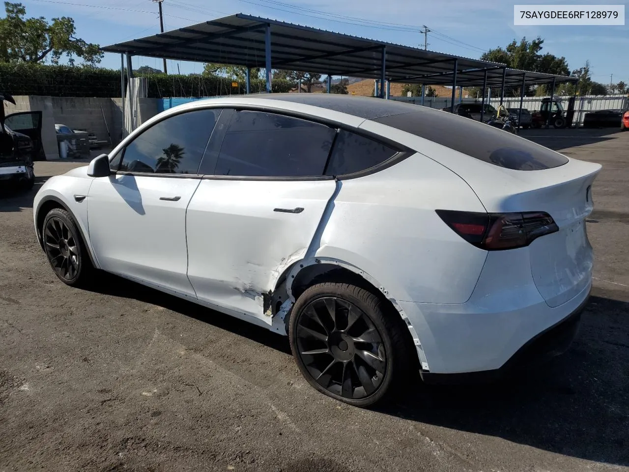 2024 Tesla Model Y VIN: 7SAYGDEE6RF128979 Lot: 76762914