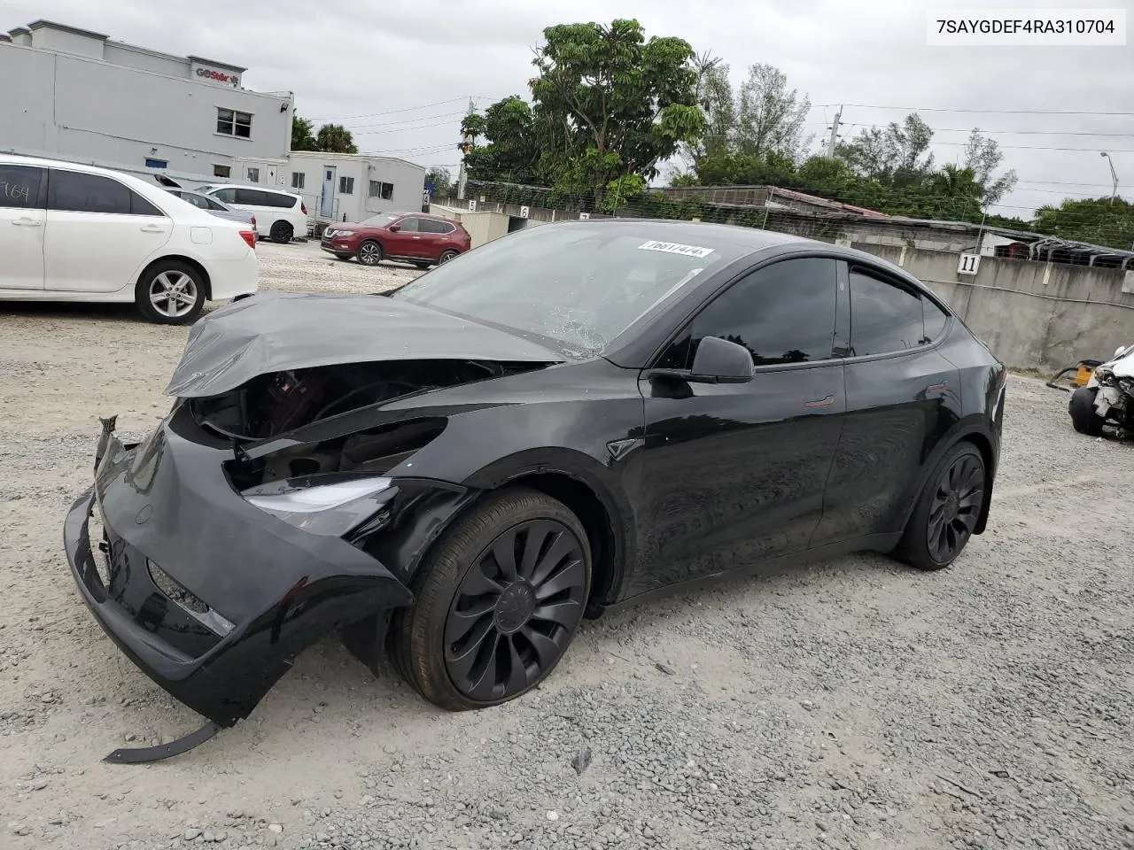 7SAYGDEF4RA310704 2024 Tesla Model Y