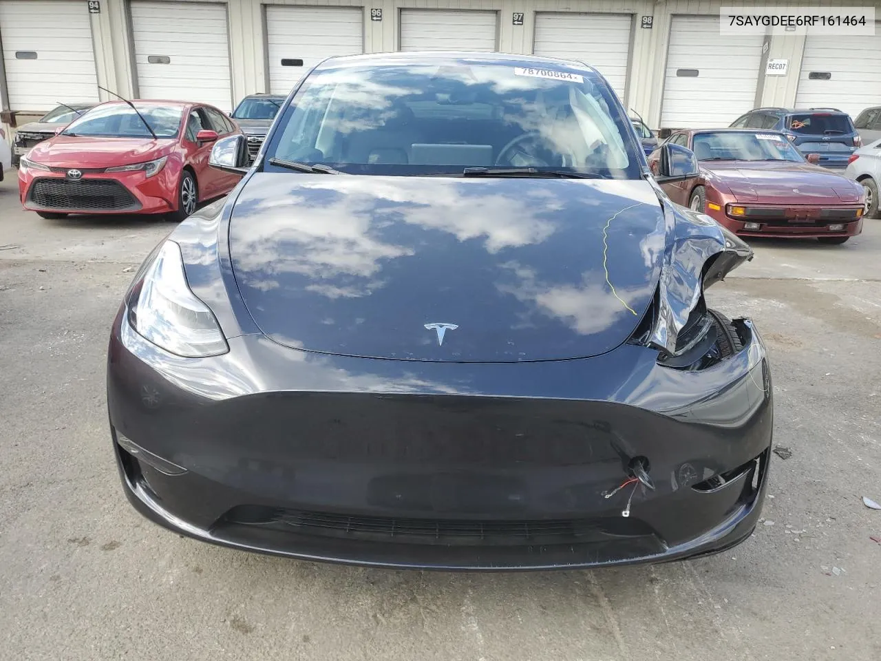 2024 Tesla Model Y VIN: 7SAYGDEE6RF161464 Lot: 78700864